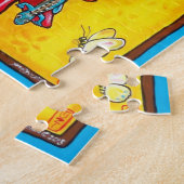 Chili Pepper Ristra Lizard Puzzle im Südwesten des (Seite)