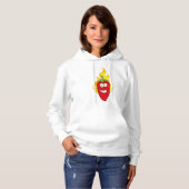 Chili Pepper Womens Hoodie (Vorne ganz)