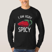Chili Peppers Red Hot Spicy Pepper Eat Mexican Foo T-Shirt (Vorderseite)