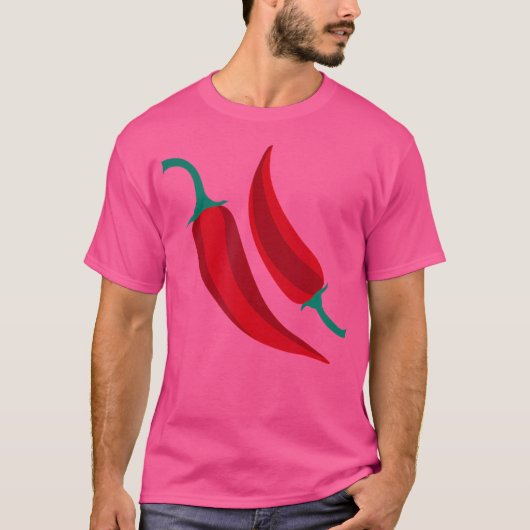 Chili Peppers T-Shirt (Vorderseite)