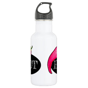 Chili Pfeffer Edelstahlflasche