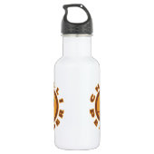 Chili Pfeffer Edelstahlflasche (Rückseite)