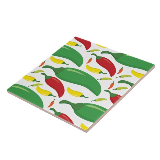 Chili-Pfeffer Fliese (Seite)