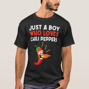 Chili Pfeffer für Jungen Kinder Gewürzter Habanero T-Shirt