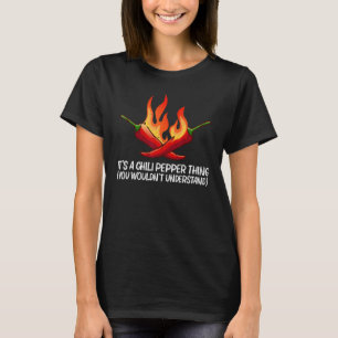 Chili-Pfeffer Für Männer Frauen Würzige Soße Jalap T-Shirt