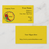 Chili-Pfeffer-Geschäfts-Karte Visitenkarte (Vorne/Hinten)