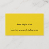 Chili-Pfeffer-Geschäfts-Karte Visitenkarte (Rückseite)