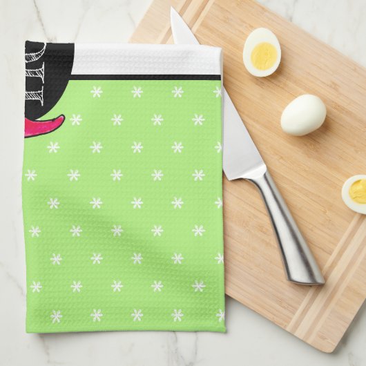 Chili Pfeffer Geschirrtuch (Viertel Falte)