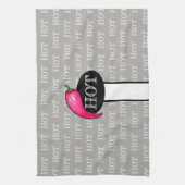 Chili Pfeffer Geschirrtuch (Vertikal)