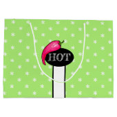 Chili Pfeffer Große Geschenktüte (Rückseite)