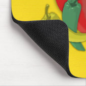 Chili-Pfeffer-Gruppe Mousepad (Ecke)