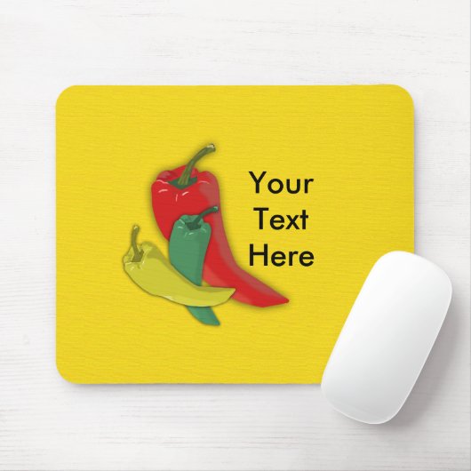Chili-Pfeffer-Gruppe Mousepad (Mit Mouse)