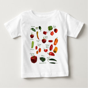 Chili-Pfeffer Identifikation Baby T-shirt