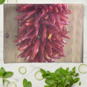 CHILI-PFEFFER-KÜCHE HANDTUCH (Gefaltet)