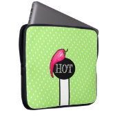 Chili Pfeffer Laptopschutzhülle (Vorne Rechts)