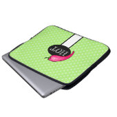 Chili Pfeffer Laptopschutzhülle (Vorne Knopf)