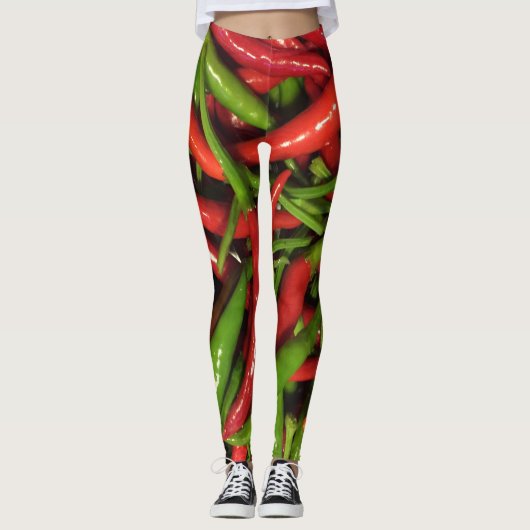 Chili Pfeffer Leggings (Vorderseite)