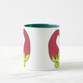 Chili-Pfeffer-Liebe Tasse (Zentrum)
