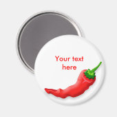 Chili-Pfeffer-Magnet Magnet (Vorderseite/Rückseite)