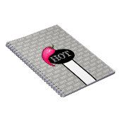 Chili Pfeffer Notizblock (Rechte Seite)