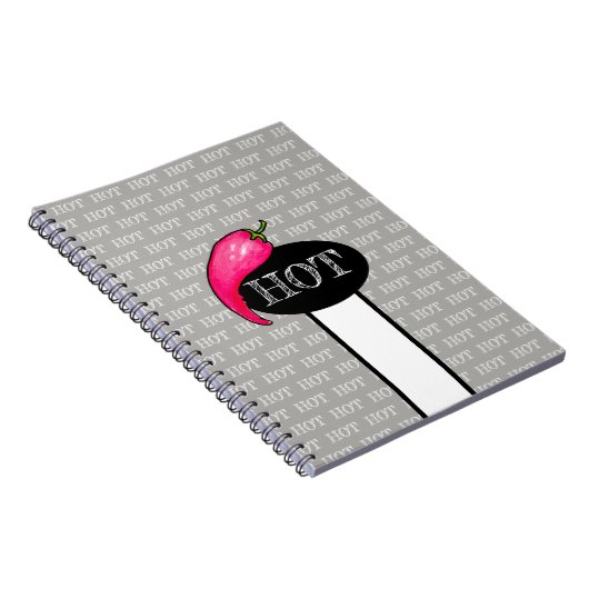 Chili Pfeffer Notizblock (Rechte Seite)