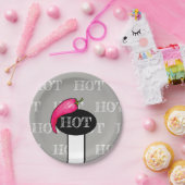 Chili Pfeffer Pappteller (Party)