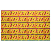 Chili-Pfeffer-Party Stoff (Fat Quarter (45,7 x 55,9 cm))