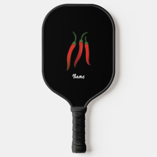 Chili Pfeffer Pickleball Schläger (Vorderseite)