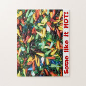 Chili-Pfeffer-Puzzlespiel, Jalopeno, heißer Puzzle (Vertikal)