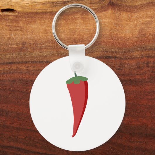 Chili Pfeffer Schlüsselanhänger (Vorderseite)