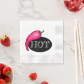 Chili Pfeffer Serviette (Beispiel)