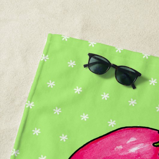 Chili Pfeffer Strandtuch (Beispiel)