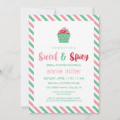 Chili Pfeffer| Süßes und scharfes Brautparty Einladung (Vorderseite)