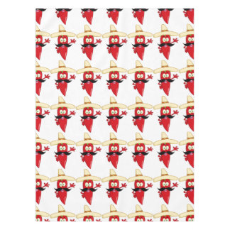 Chili-Pfeffer Tischdecke