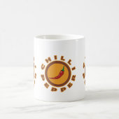 Chili Pfeffer, würzig Kaffeetasse (Mittel)