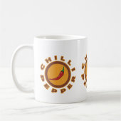Chili Pfeffer, würzig Kaffeetasse (Links)