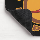 Chili Pfeffer, würzig Mousepad (Ecke)