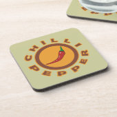 Chili Pfeffer, würzig Untersetzer (Linke Seite)