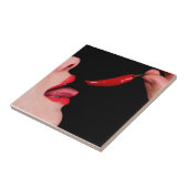 Chili Pfefferlippen Fliese (Seite)