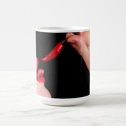 Chili Pfefferlippen Kaffeetasse (Mittel)