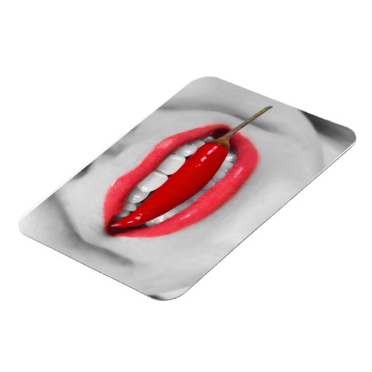 Chili Pfefferlippen Magnet (Linke Seite)