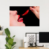 Chili Pfefferlippen Poster (Heimbüro)