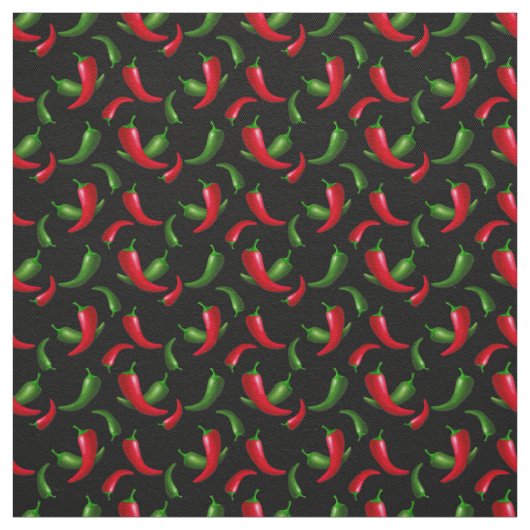 Chili Pfeffermuster Küchenbaumwolle Stoff (Muster)
