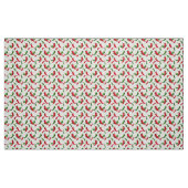 Chili Pfeffermuster Küchenbaumwolle Teppichstoff Stoff (Fat Quarter (45,7 x 55,9 cm))