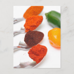 Chili Powder Postkarte