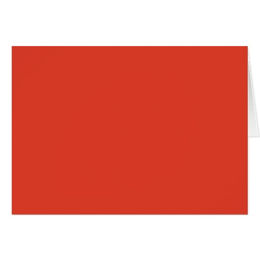 Chili Red Note Card (Vorderseite (Horizontal))