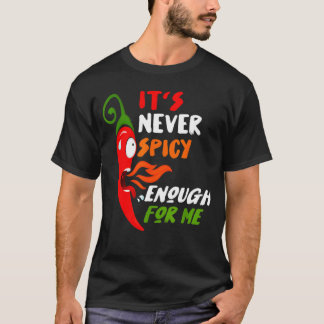 Chili Red Pepper Funny Gift für scharfe Speisen T-Shirt