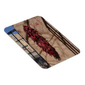 Chili Ristras Santa Fe New Mexico Magnet (Rechte Seite)