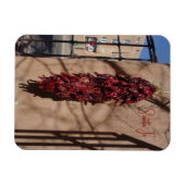 Chili Ristras Santa Fe New Mexico Magnet (Horizontal)