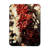 Chili Ristras Santa Fe New Mexico Magnet (Vertikal)